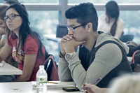 students in the classroom