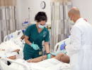 Students in the Nursing Skills Lab